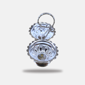 Circular-Shaped with Flower Design Dandi Jodkamal Karanda
