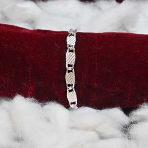 Majestic Kadhi Big Silver Bracelet