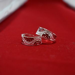 Ruby Blossom Silver Ferva