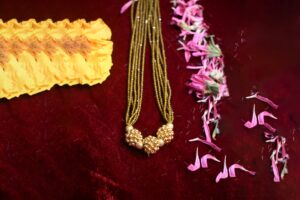 Mustard Ball Crystal Beads Thusi