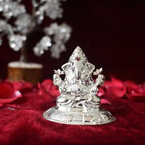 Dagadusheth Ganapati Silver Murti