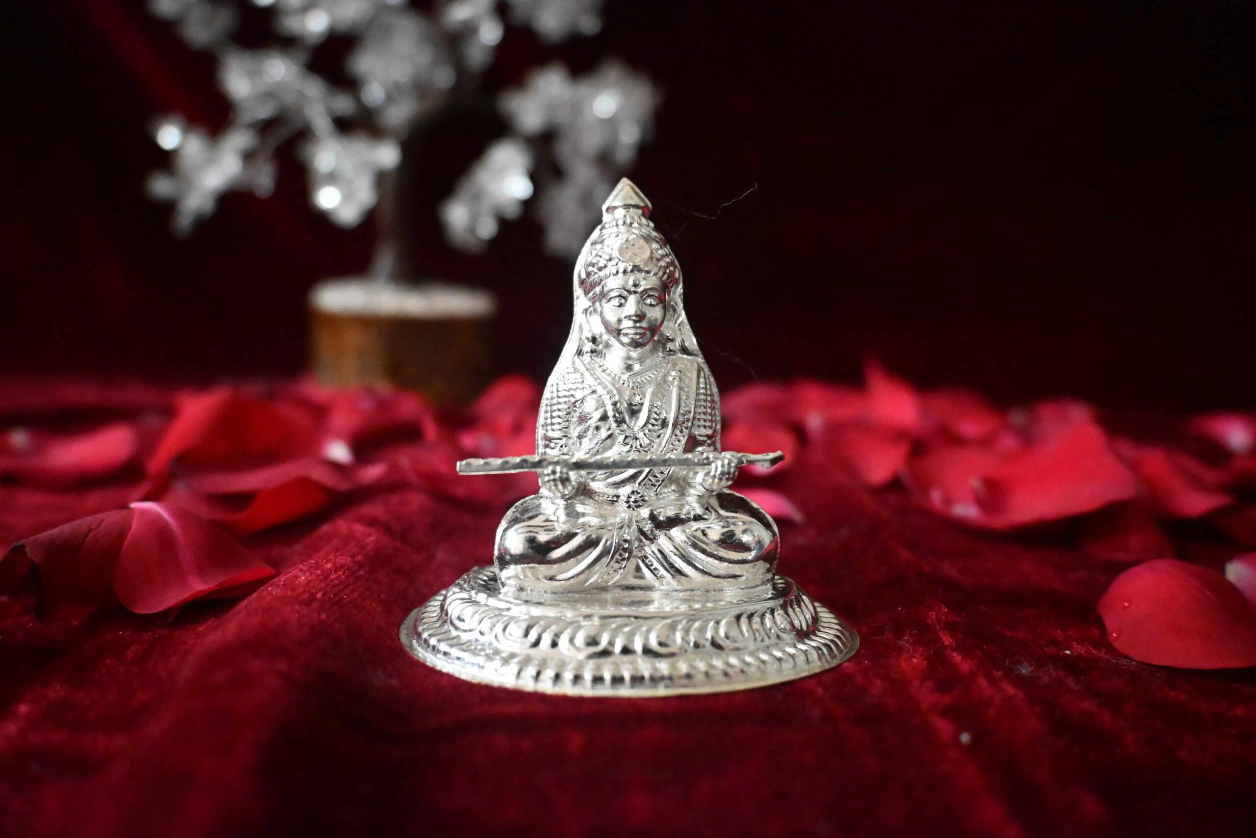 Annapurna Devi Silver Pokal Murti
