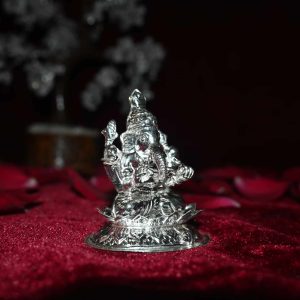Kamal Asan Ganapati Silver Murti