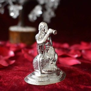 Gajanan Maharaj Silver Murti