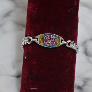 Omkara Silver Bracelet