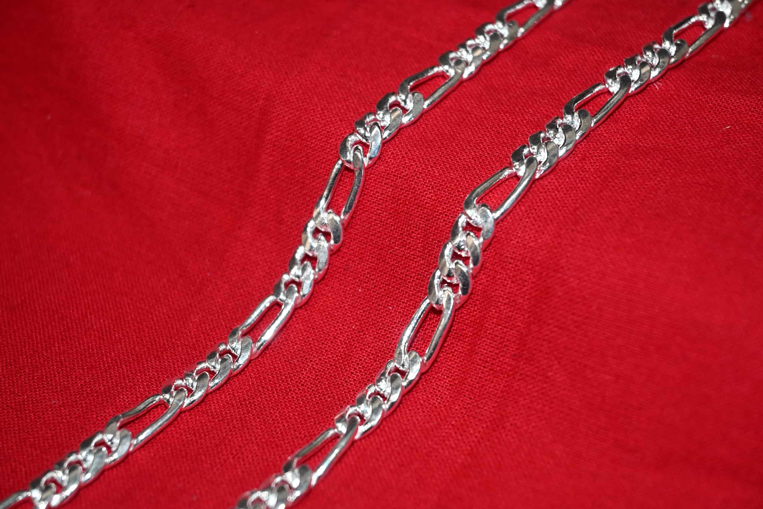 Dual Kadhi Silver Chain