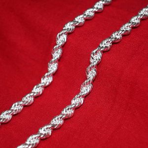 Twist Kadhi Silver Chain