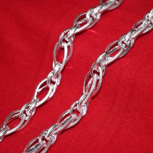 Fusion Kadhi Heavy Silver Chain