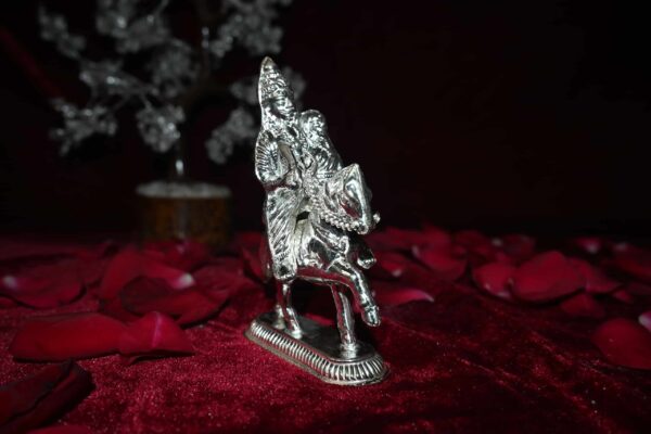T22_2049 Martand Khandoba Silver Pokal Murti