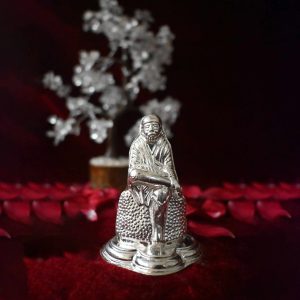 Sai Baba Pokal Silver Murti