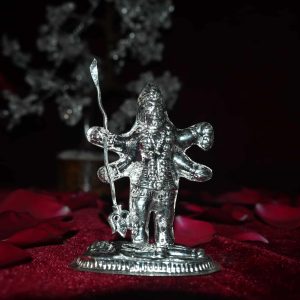 Shakti Roop Maa Kali Pokal Silver Murti