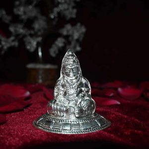 Dhanadhyaksha Kuber Pokal Silver Murti