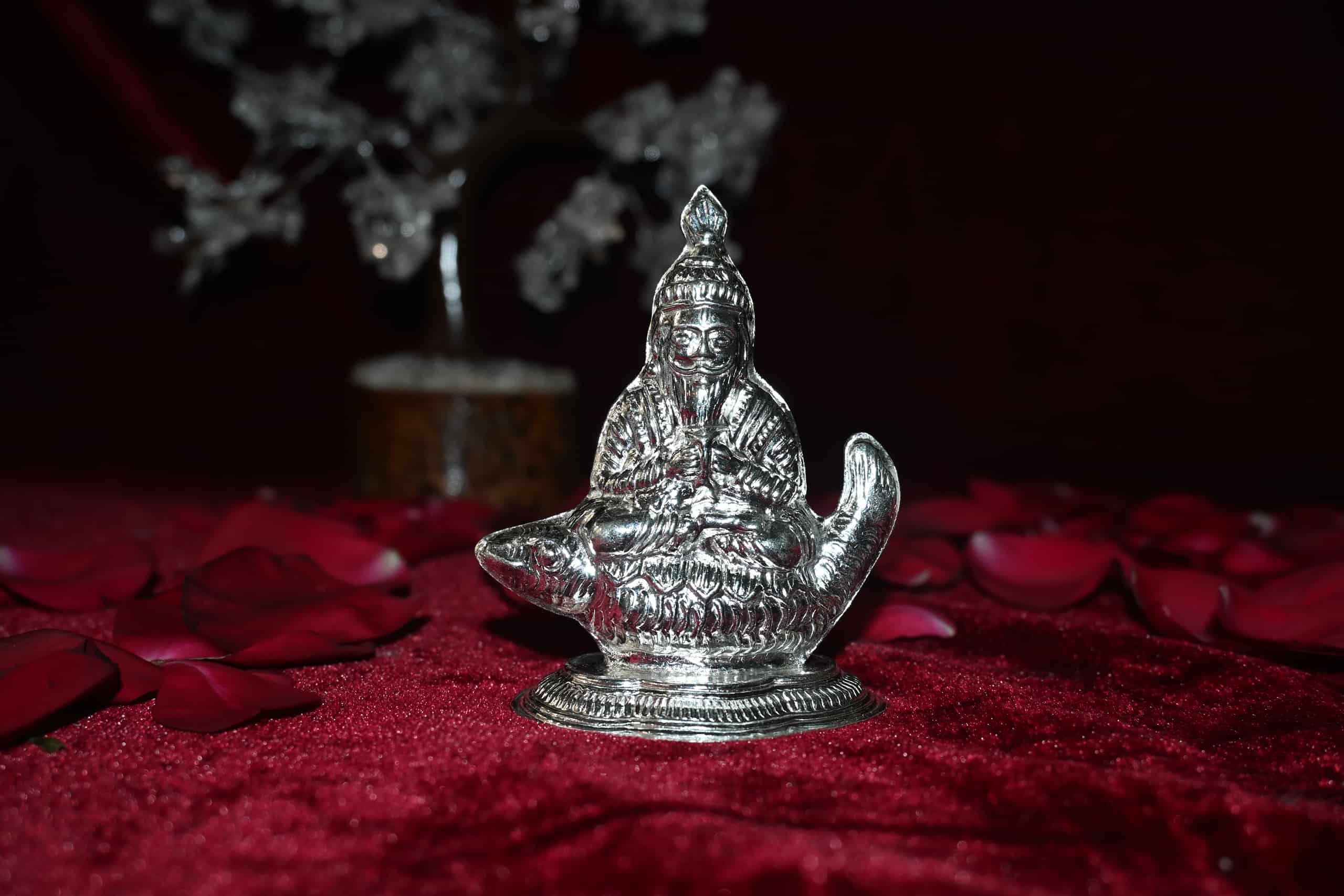 Shri Jhulelal silver Pokal Murti