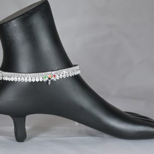 Meghmalhar Silver Payal