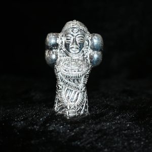 Silver Solid Mahalaxmi Murti