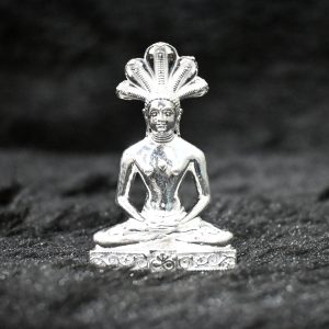 Silver Solid Lord Parshwanath Murti