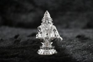 Silver Solid Swami Ayyappan Murti