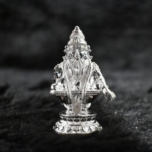 Silver Solid Swami Ayyappan Murti