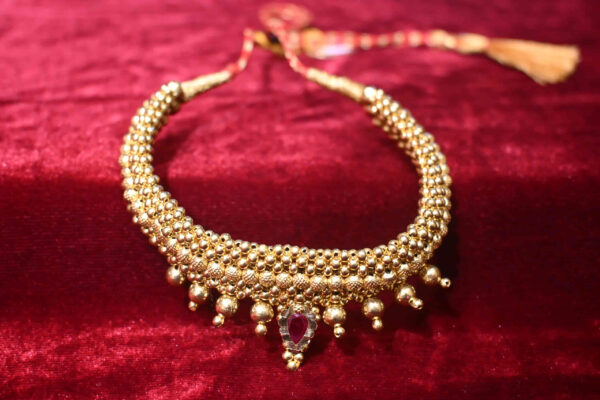 gold thushi design T22_1584 gold thushi design T22_1584